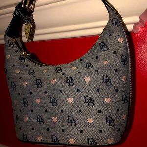 Small Gray Dooney and Bourke Hobo